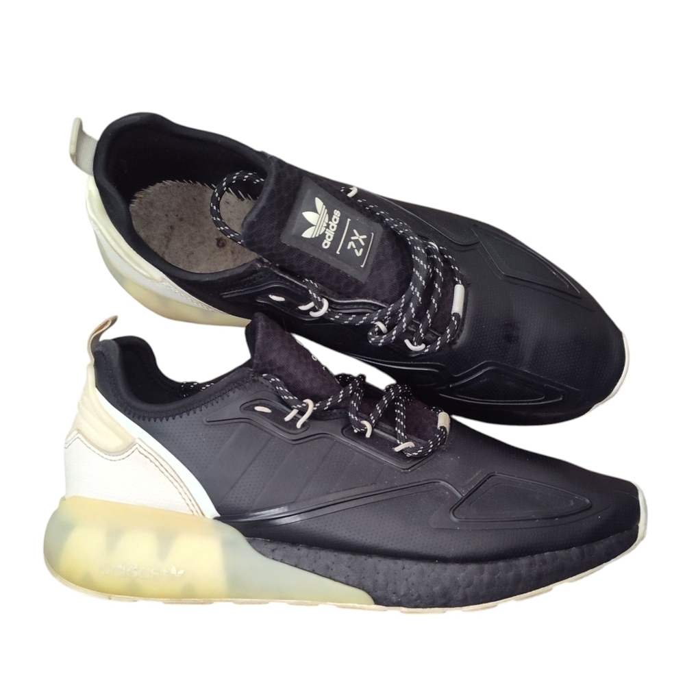 Adidas ZX 2K Boost Black and White Sneakers(3 For $100 Item)